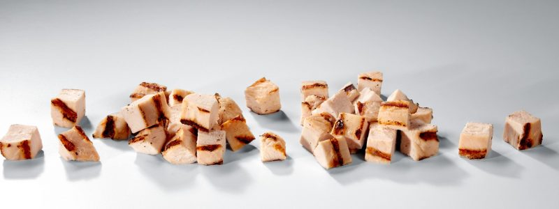 Diced Grilled Chicken Breasts