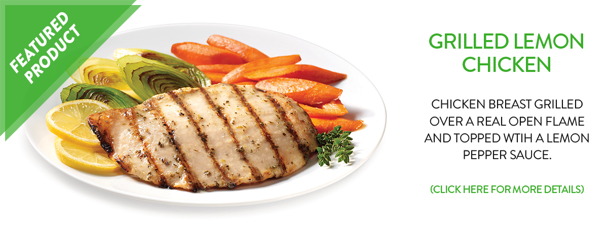 Featured Product Banner - Grilled Lemon Chicken