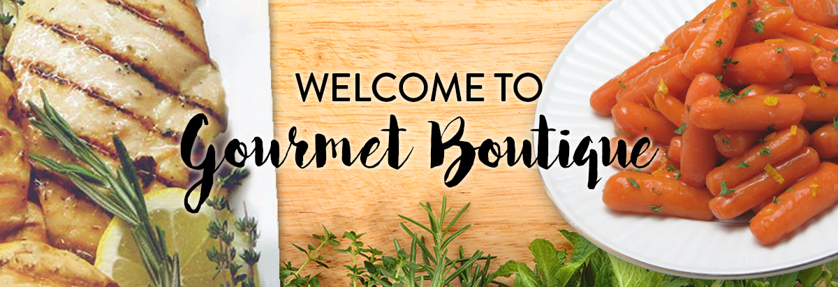 Gourmet Boutique Homepage Banner